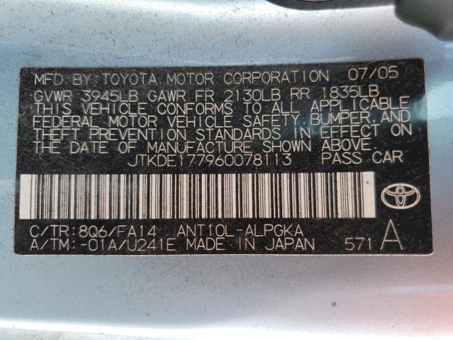 Photo 11 VIN: JTKDE177960078113 - TOYOTA SCION TC 