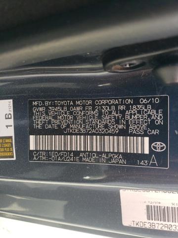 Photo 11 VIN: JTKDE3B72A0320459 - TOYOTA SCION TC 