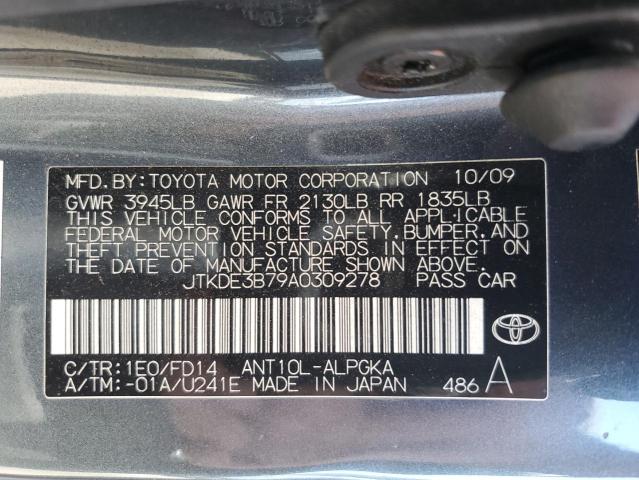 Photo 11 VIN: JTKDE3B79A0309278 - TOYOTA SCION TC 