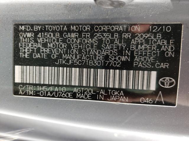 Photo 9 VIN: JTKJF5C71B3017702 - TOYOTA SCION TC 