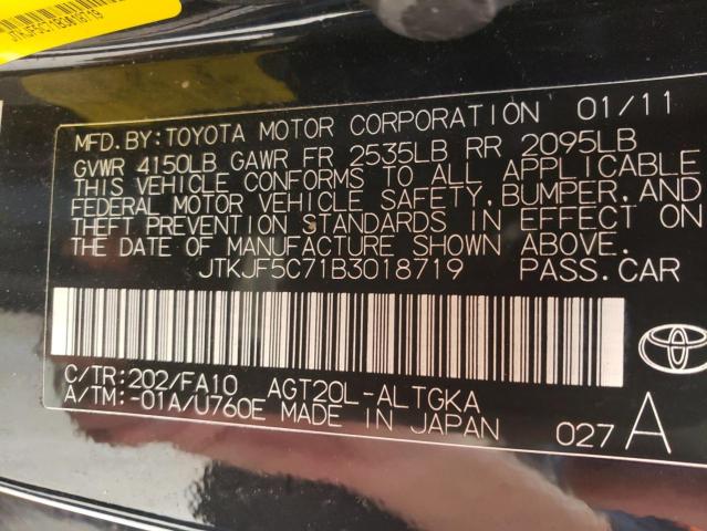 Photo 9 VIN: JTKJF5C71B3018719 - TOYOTA SCION TC 