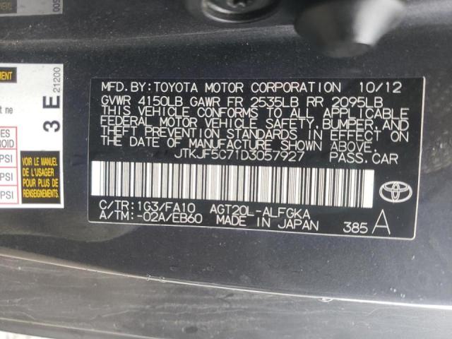 Photo 9 VIN: JTKJF5C71D3057927 - TOYOTA SCION TC 