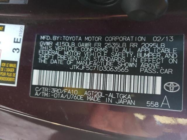 Photo 9 VIN: JTKJF5C71D3063565 - TOYOTA SCION TC 