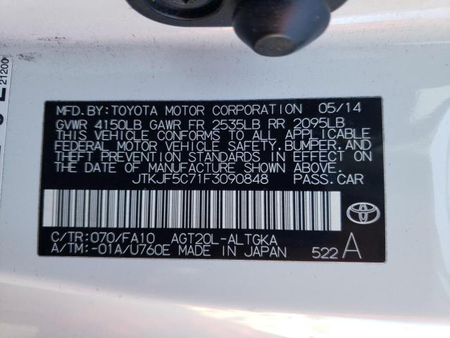 Photo 9 VIN: JTKJF5C71F3090848 - TOYOTA SCION TC 