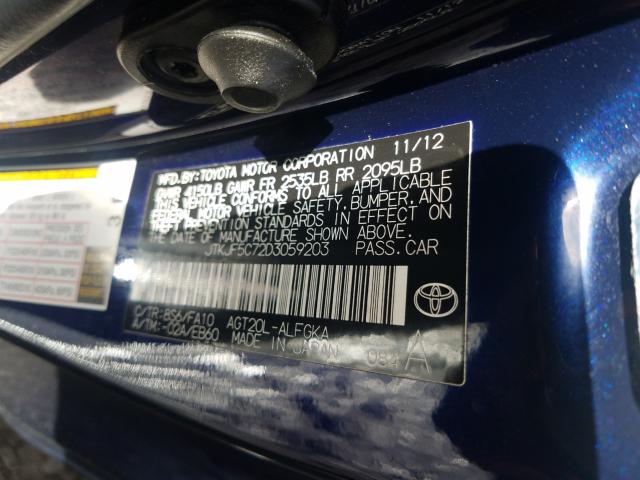 Photo 9 VIN: JTKJF5C72D3059203 - TOYOTA SCION TC 