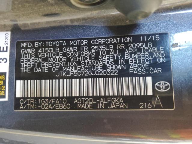 Photo 11 VIN: JTKJF5C72GJ020322 - TOYOTA SCION 