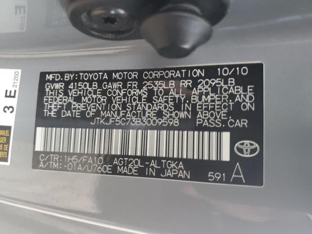 Photo 11 VIN: JTKJF5C73B3009598 - TOYOTA SCION TC 