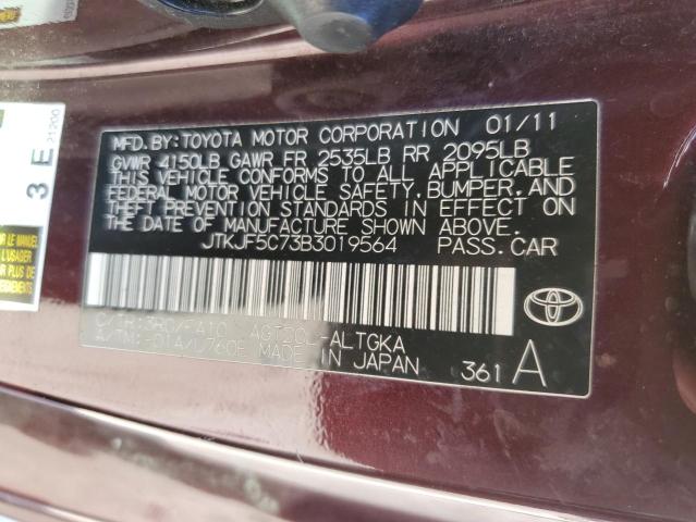 Photo 11 VIN: JTKJF5C73B3019564 - TOYOTA SCION TC 