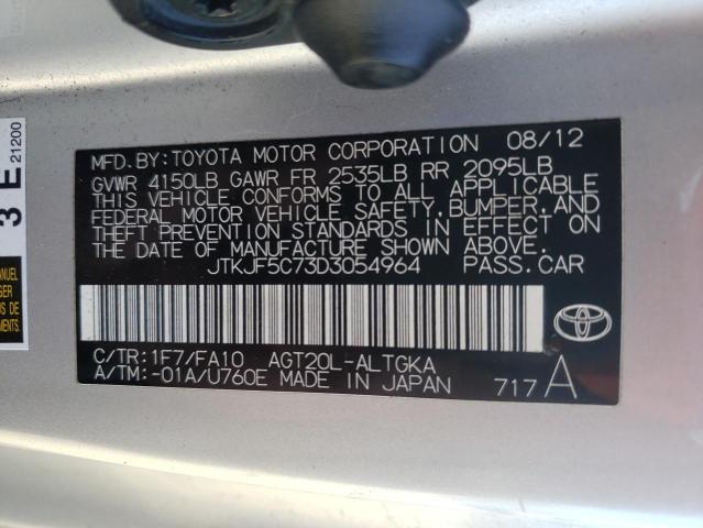 Photo 9 VIN: JTKJF5C73D3054964 - TOYOTA SCION TC 