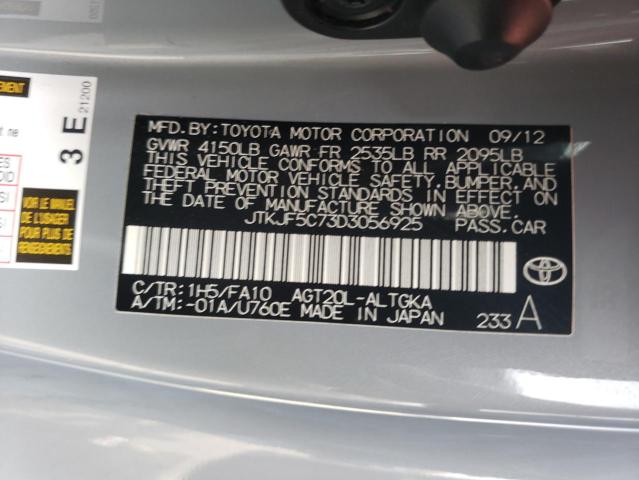 Photo 9 VIN: JTKJF5C73D3056925 - TOYOTA SCION TC 