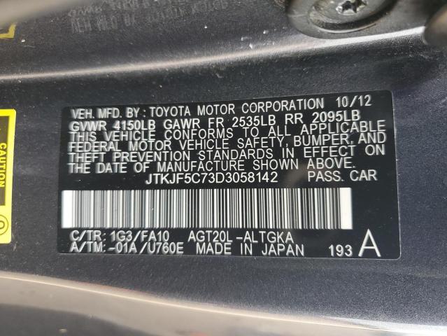 Photo 11 VIN: JTKJF5C73D3058142 - TOYOTA SCION TC 