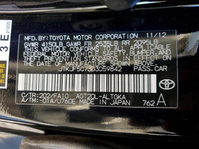 Photo 11 VIN: JTKJF5C73D3059842 - TOYOTA SCION TC 