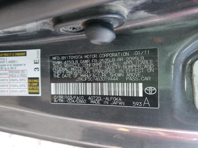 Photo 9 VIN: JTKJF5C74B3019444 - TOYOTA SCION TC 