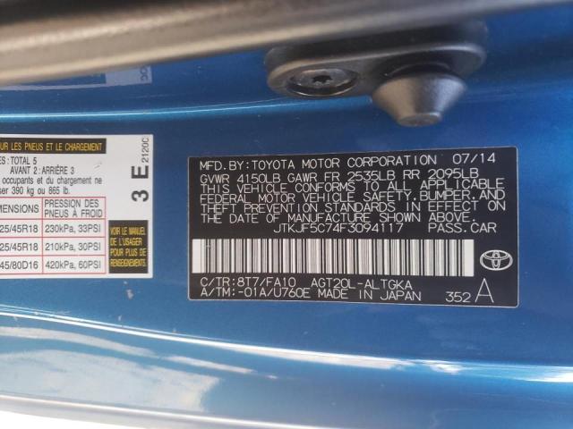 Photo 12 VIN: JTKJF5C74F3094117 - TOYOTA SCION TC 