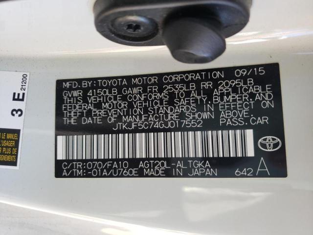 Photo 9 VIN: JTKJF5C74GJ017552 - TOYOTA SCION TC 