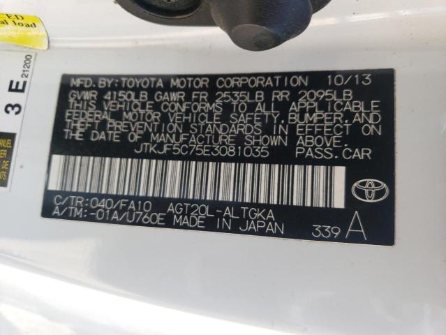 Photo 11 VIN: JTKJF5C75E3081035 - TOYOTA SCION TC 