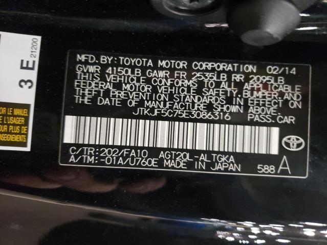 Photo 11 VIN: JTKJF5C75E3086316 - TOYOTA SCION TC 