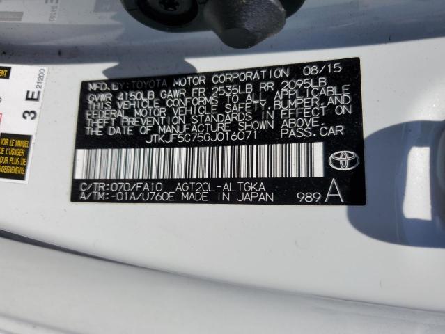 Photo 12 VIN: JTKJF5C75GJ016071 - TOYOTA SCION TC 