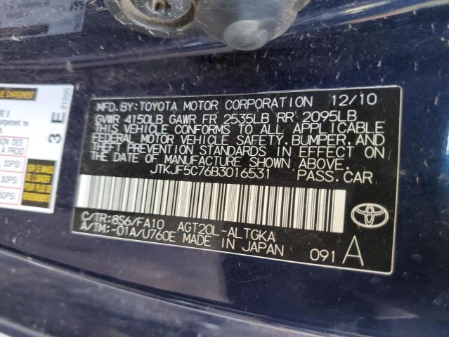 Photo 11 VIN: JTKJF5C76B3016531 - TOYOTA SCION 