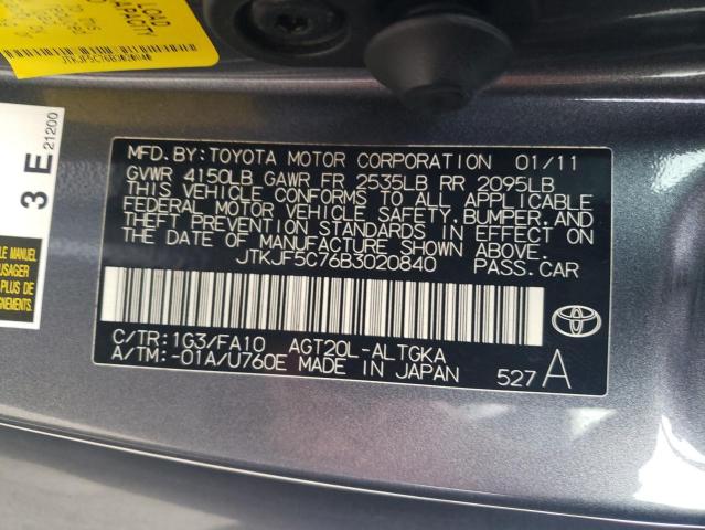 Photo 11 VIN: JTKJF5C76B3020840 - TOYOTA SCION TC 