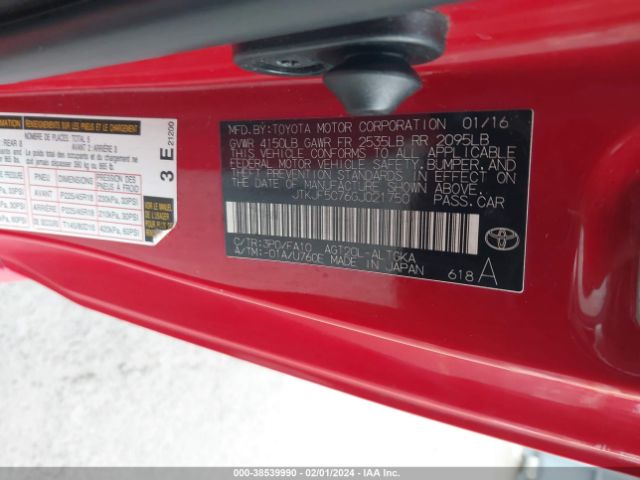 Photo 8 VIN: JTKJF5C76GJ021750 - SCION TC 