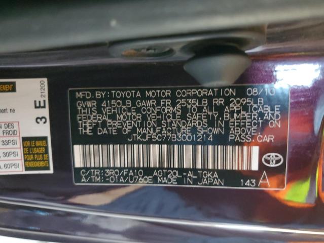 Photo 12 VIN: JTKJF5C77B3001214 - TOYOTA SCION 