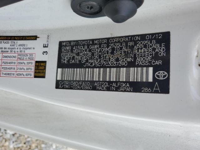 Photo 11 VIN: JTKJF5C77C3037390 - TOYOTA SCION TC 