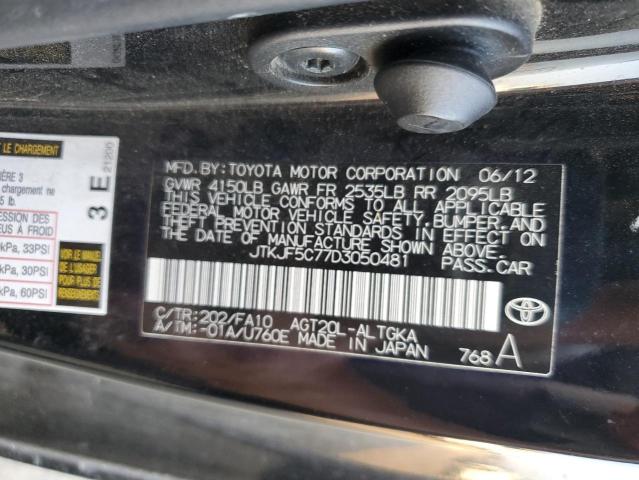 Photo 11 VIN: JTKJF5C77D3050481 - TOYOTA SCION 