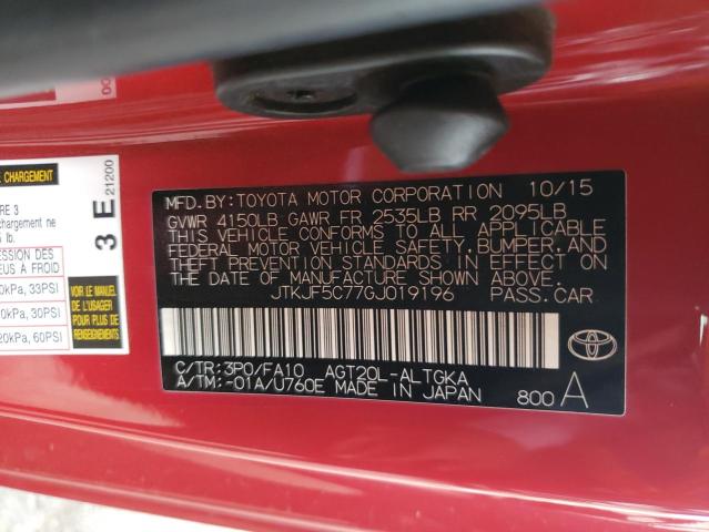 Photo 11 VIN: JTKJF5C77GJ019196 - TOYOTA SCION TC 