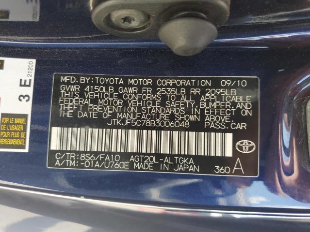 Photo 11 VIN: JTKJF5C78B3006048 - TOYOTA SCION TC 