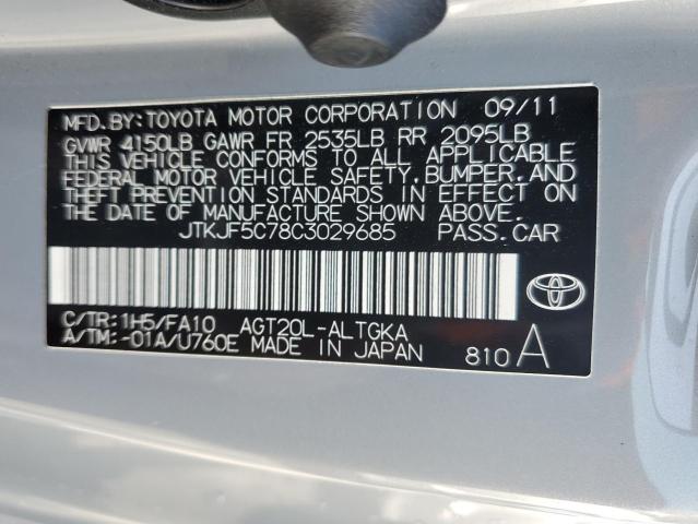 Photo 11 VIN: JTKJF5C78C3029685 - TOYOTA SCION TC 