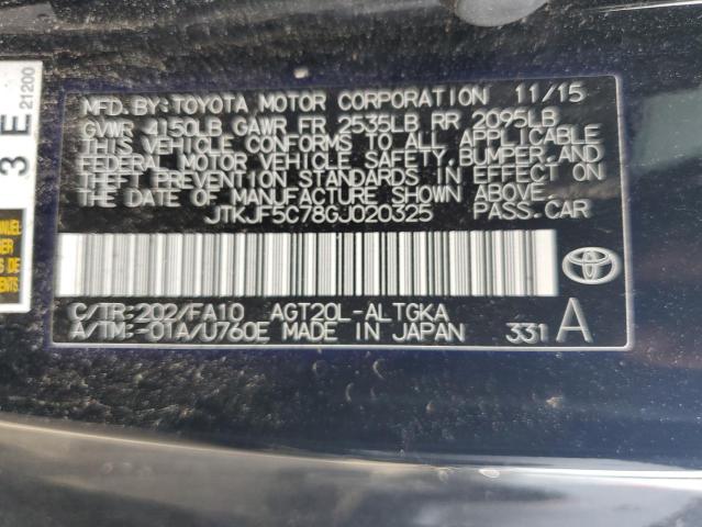 Photo 11 VIN: JTKJF5C78GJ020325 - TOYOTA SCION TC 