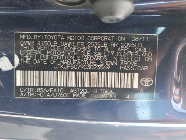 Photo 11 VIN: JTKJF5C79C3023569 - TOYOTA SCION 