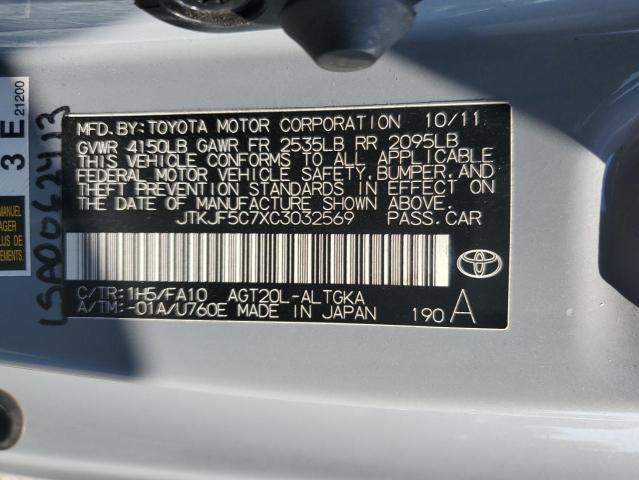 Photo 11 VIN: JTKJF5C7XC3032569 - TOYOTA SCION TC 