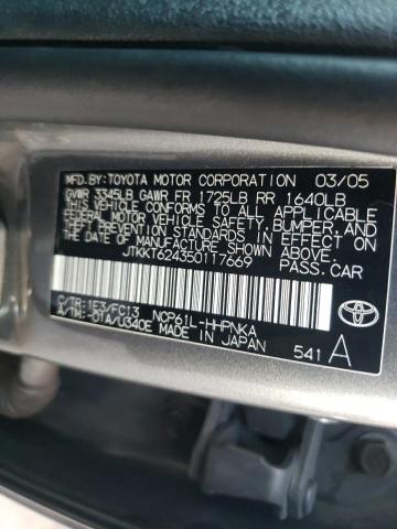 Photo 11 VIN: JTKKT624350117669 - TOYOTA SCION XA 