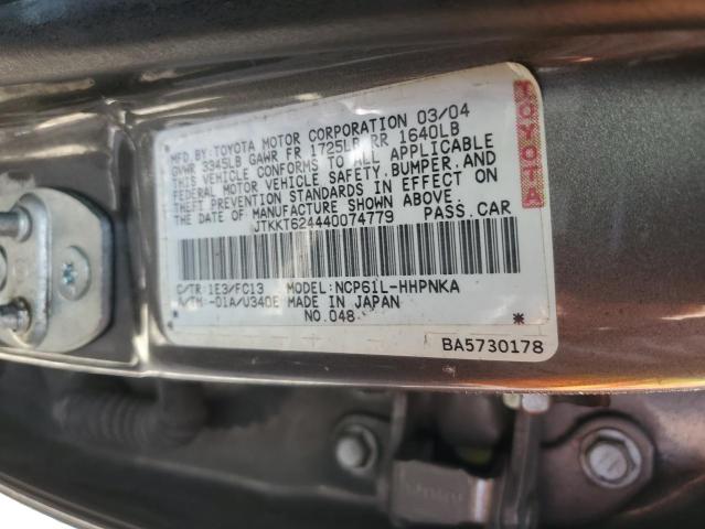 Photo 11 VIN: JTKKT624440074779 - TOYOTA SCION XA 