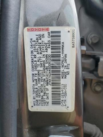 Photo 11 VIN: JTKKT624450080230 - TOYOTA SCION 