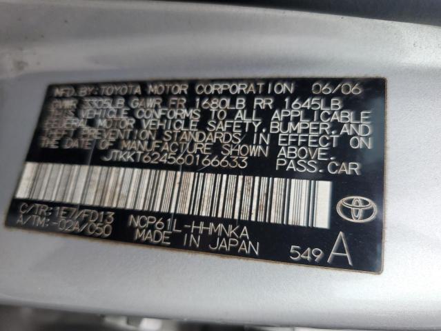 Photo 11 VIN: JTKKT624560166633 - TOYOTA XA 