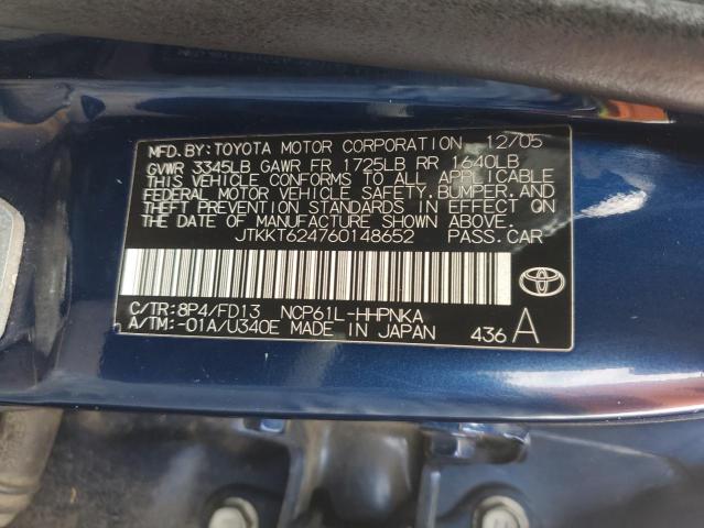 Photo 11 VIN: JTKKT624760148652 - TOYOTA SCION XA 