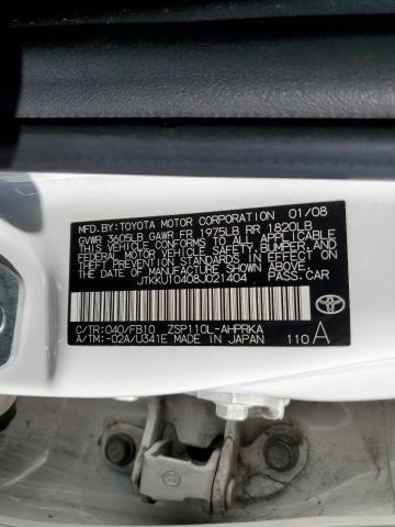 Photo 11 VIN: JTKKU10408J021404 - TOYOTA SCION XD 