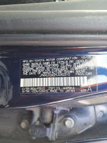 Photo 11 VIN: JTKKU10429J042210 - TOYOTA SCION XD 