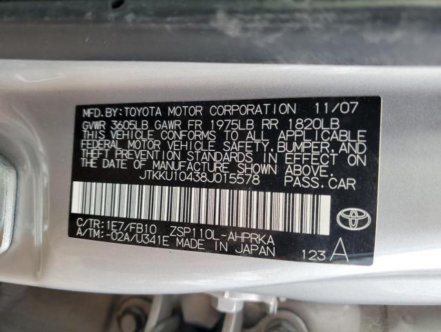 Photo 11 VIN: JTKKU10438J015578 - TOYOTA SCION XD 