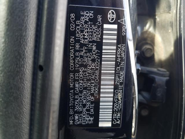 Photo 9 VIN: JTKKU10448J022717 - TOYOTA SCION XD 