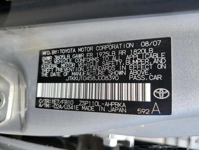 Photo 11 VIN: JTKKU10458J008390 - TOYOTA SCION 