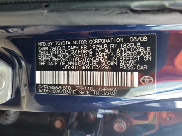 Photo 11 VIN: JTKKU10489J036296 - TOYOTA SCION XD 