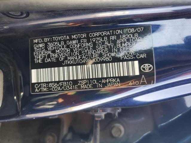 Photo 11 VIN: JTKKU10498J009980 - TOYOTA SCION XD 