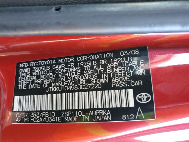 Photo 11 VIN: JTKKU10498J027220 - TOYOTA SCION XD 