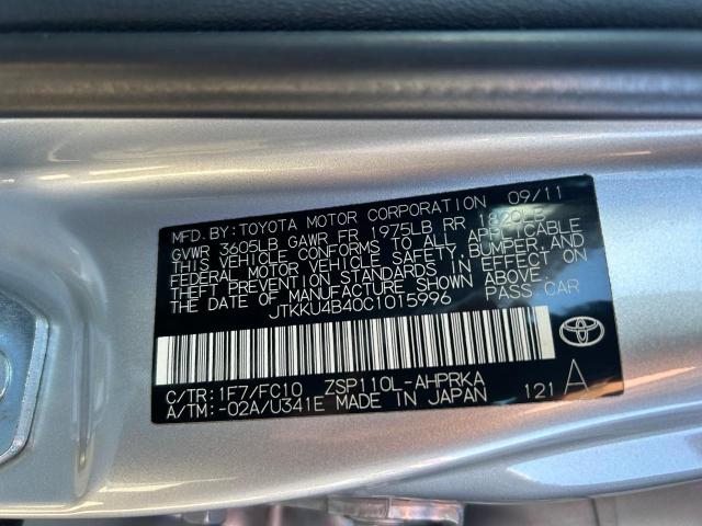 Photo 9 VIN: JTKKU4B40C1015996 - TOYOTA SCION XD 