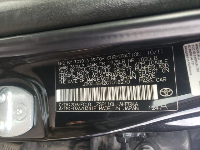 Photo 9 VIN: JTKKU4B42C1018270 - TOYOTA SCION XD 