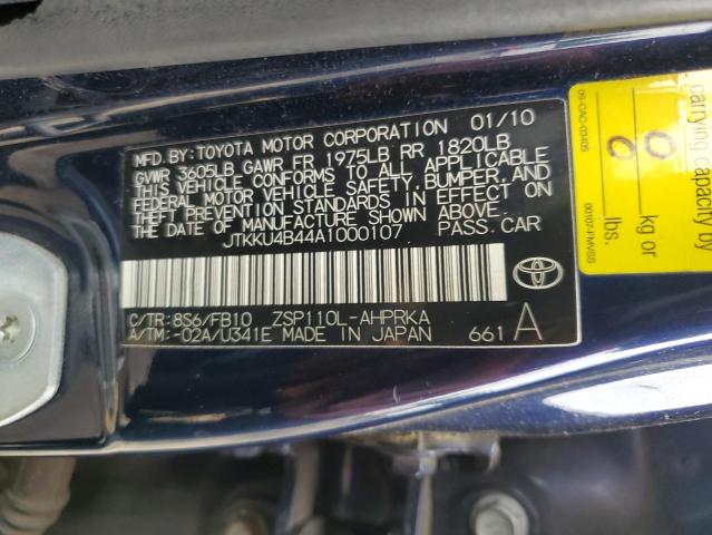 Photo 11 VIN: JTKKU4B44A1000107 - TOYOTA SCION 